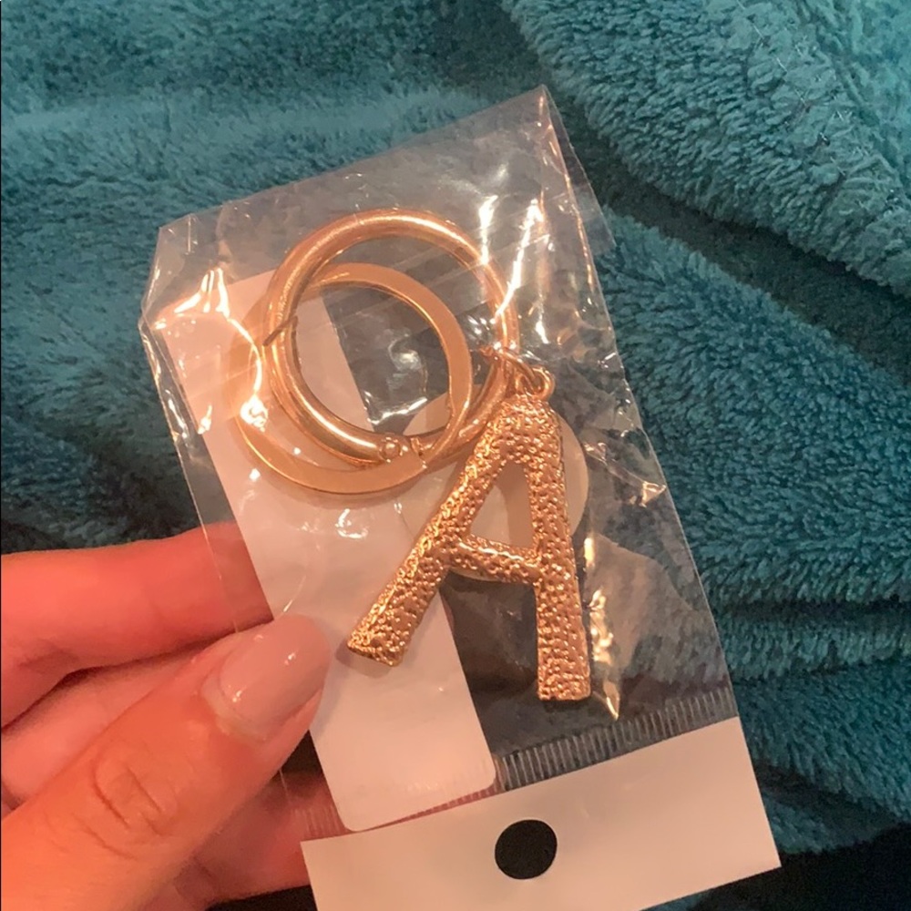 SHEIN gold keychain